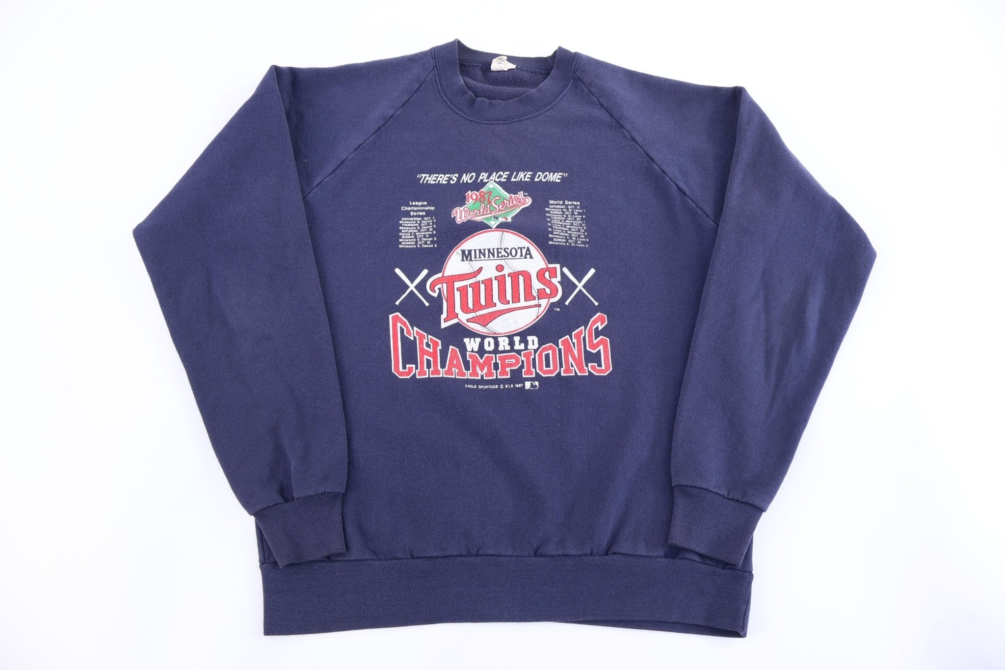 1987 Minnesota Twins World Champions Sweatshirt - Sweatshirt - Thrifted Threads