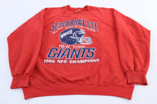 1987 New York Giants Football SuperBowl Sweatshirt - ThriftedThreads.com