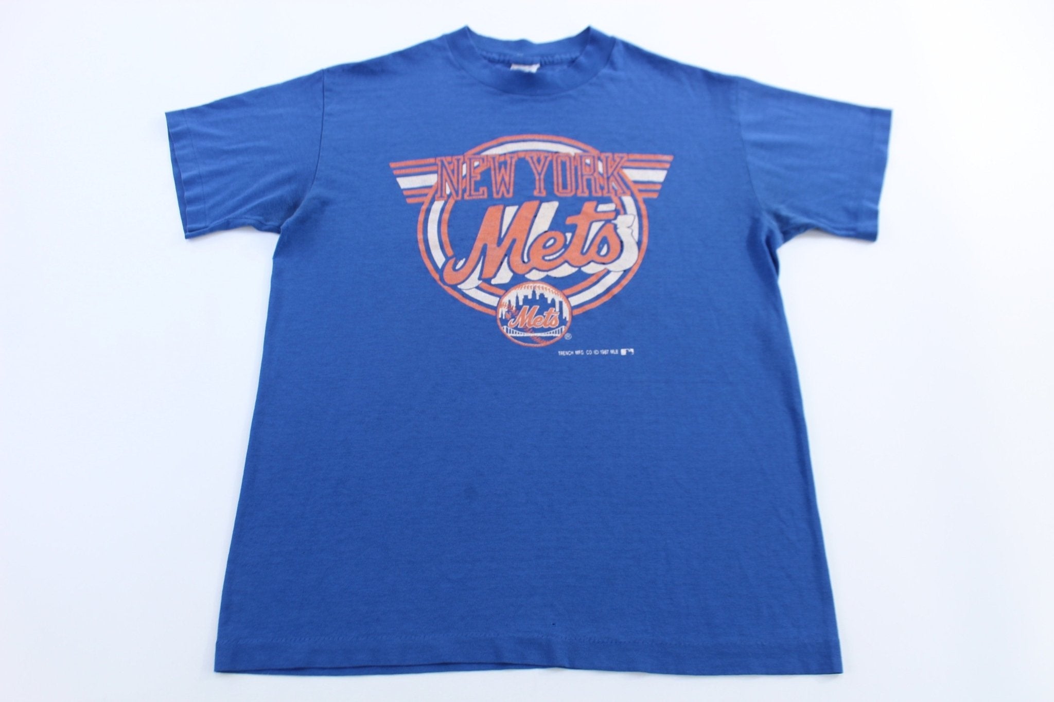 1987 New York Mets Baseball T-shirt - Shirts & Tops - Thrifted Threads