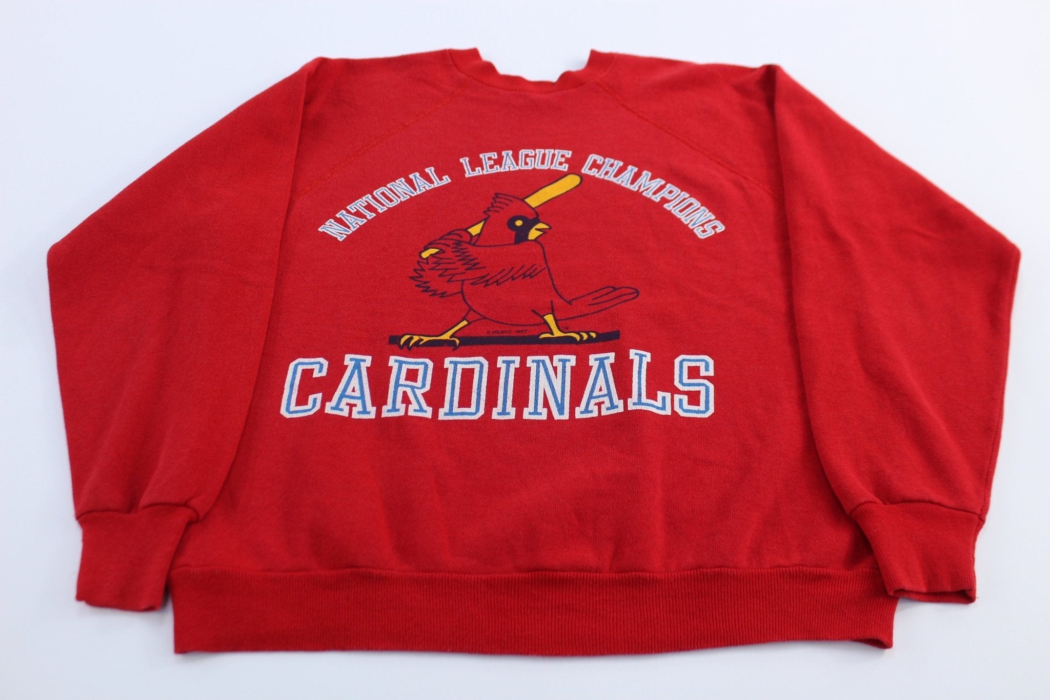 1987 St. Louis Cardinals National League Champions Sweatshirt - Sweatshirts - Thrifted Threads