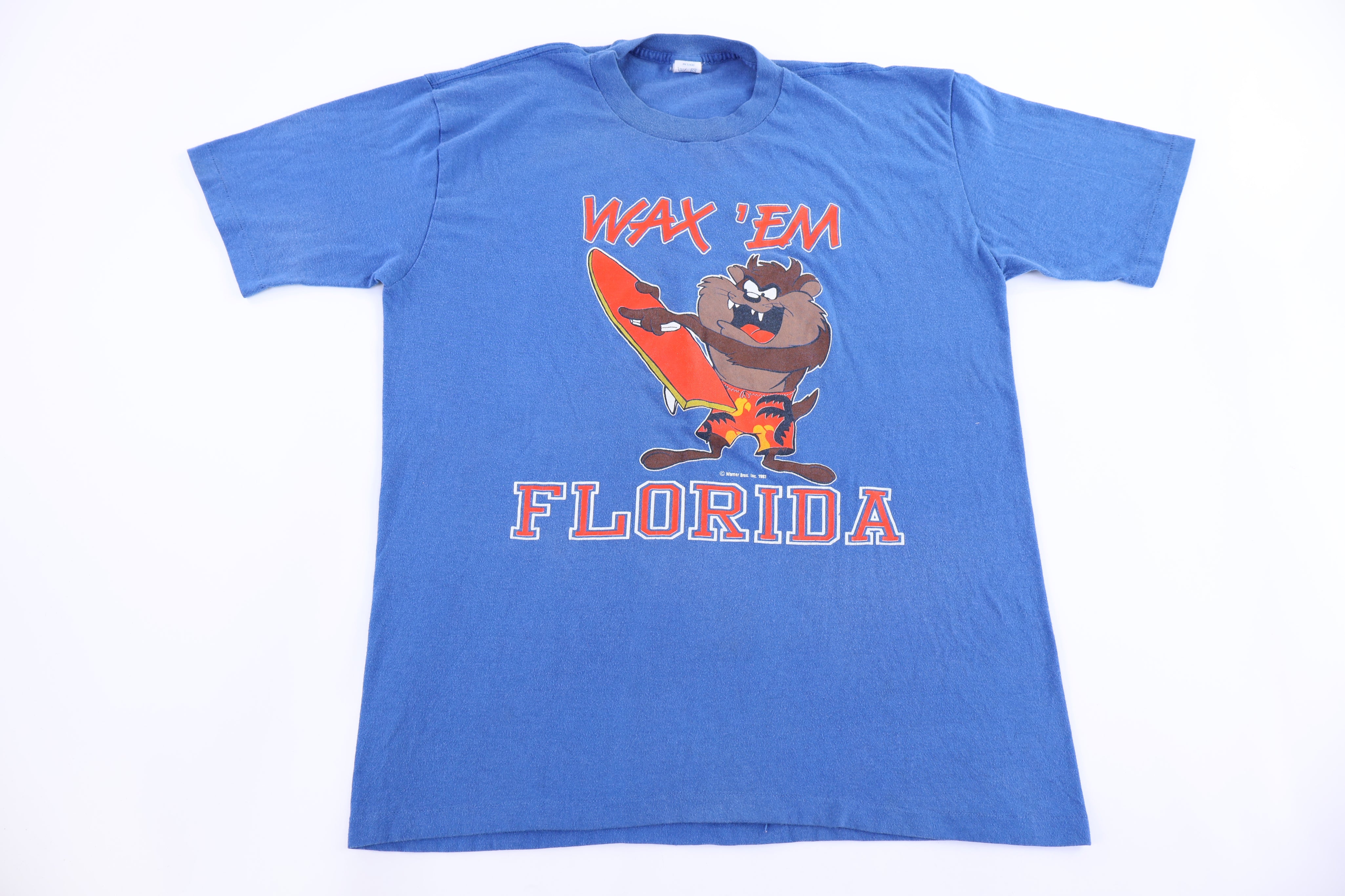 1987 Tasmanian Devil Florida Graphic T-shirt - Shirts & Tops - Thrifted Threads