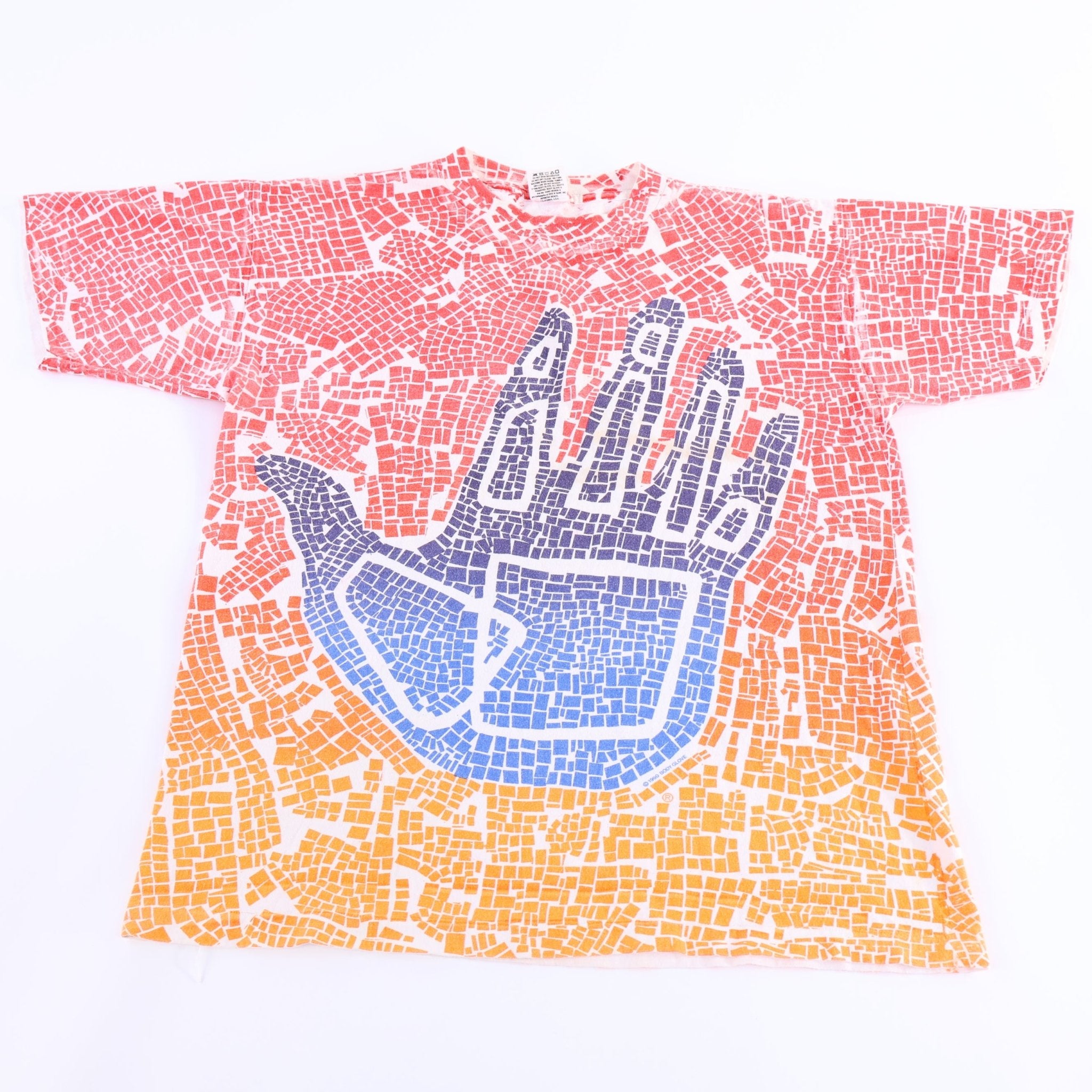 1988 Body Glove All Over Graphic T-shirt - Shirts & Tops - Thrifted Threads