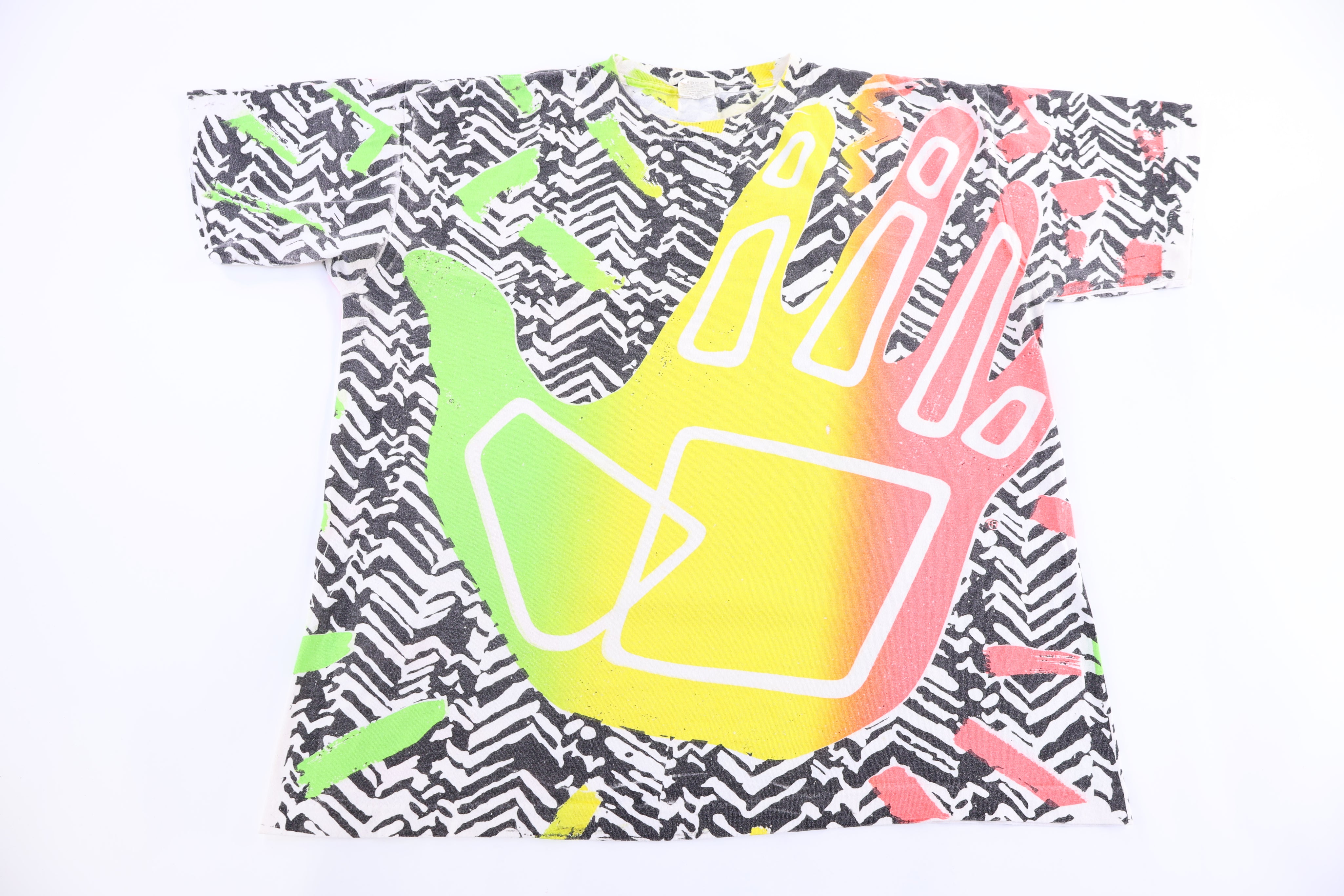 1988 Body Glove All Over Graphic T-shirt - Shirts & Tops - Thrifted Threads