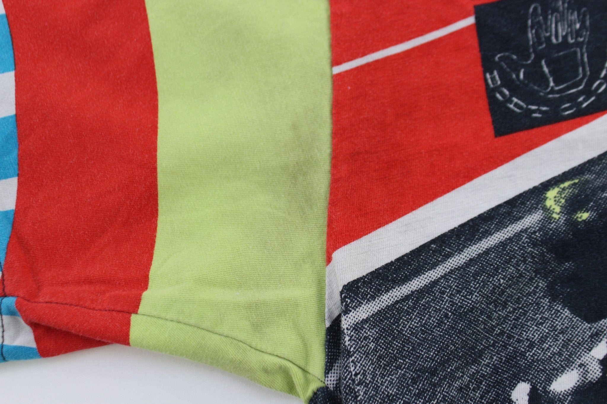1988 Body Glove Cycling All Over Graphic T-shirt - ThriftedThreads.com