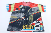 1988 Body Glove Cycling All Over Graphic T-shirt - Shirts & Tops - Thrifted Threads