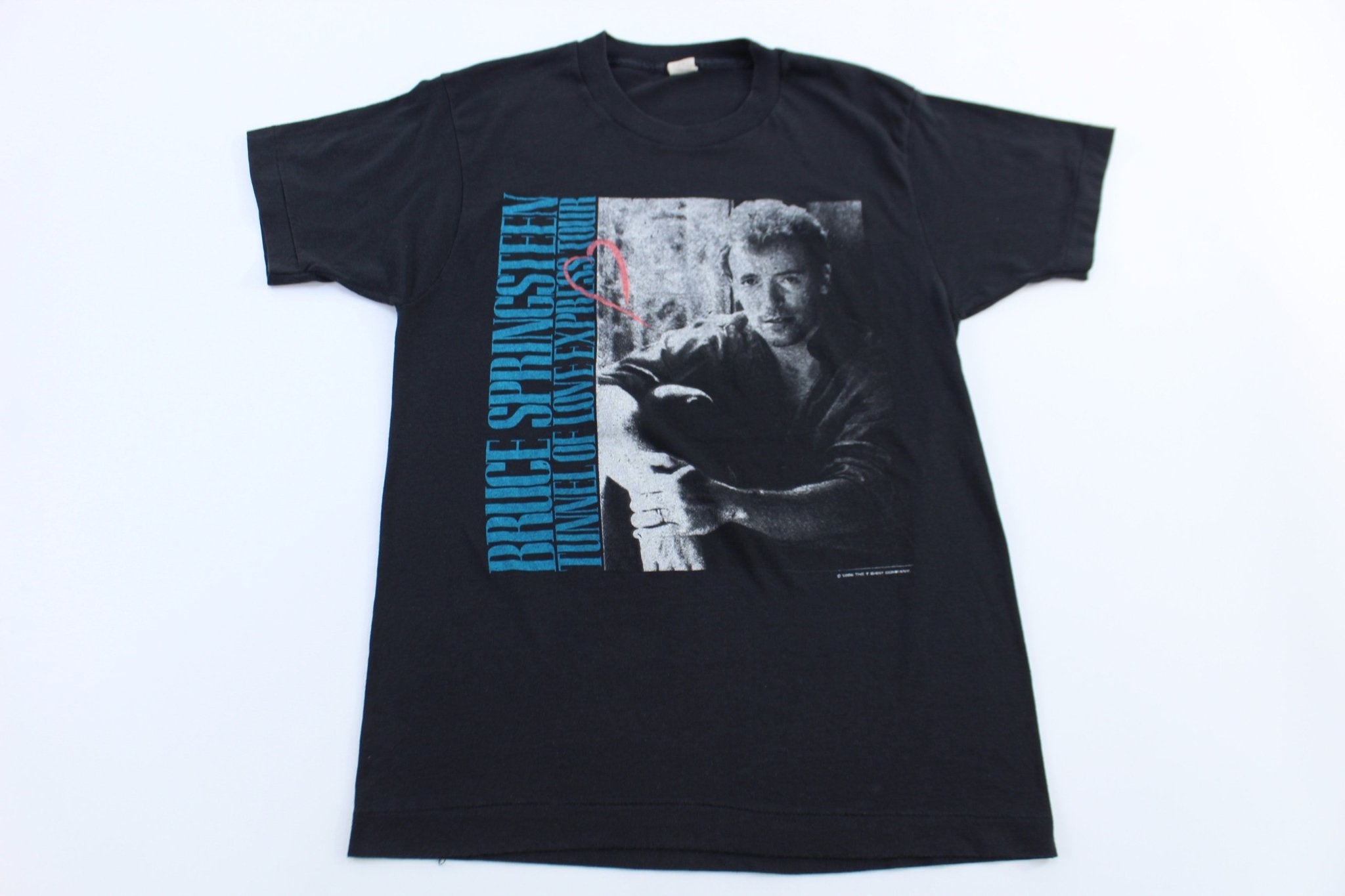1988 Bruce Springsteen Tunnel of Love Express Tour T-shirt - ThriftedThreads.com