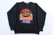1988 Cincinnati Bengals Football AFC Champions Sweatshirt - ThriftedThreads.com
