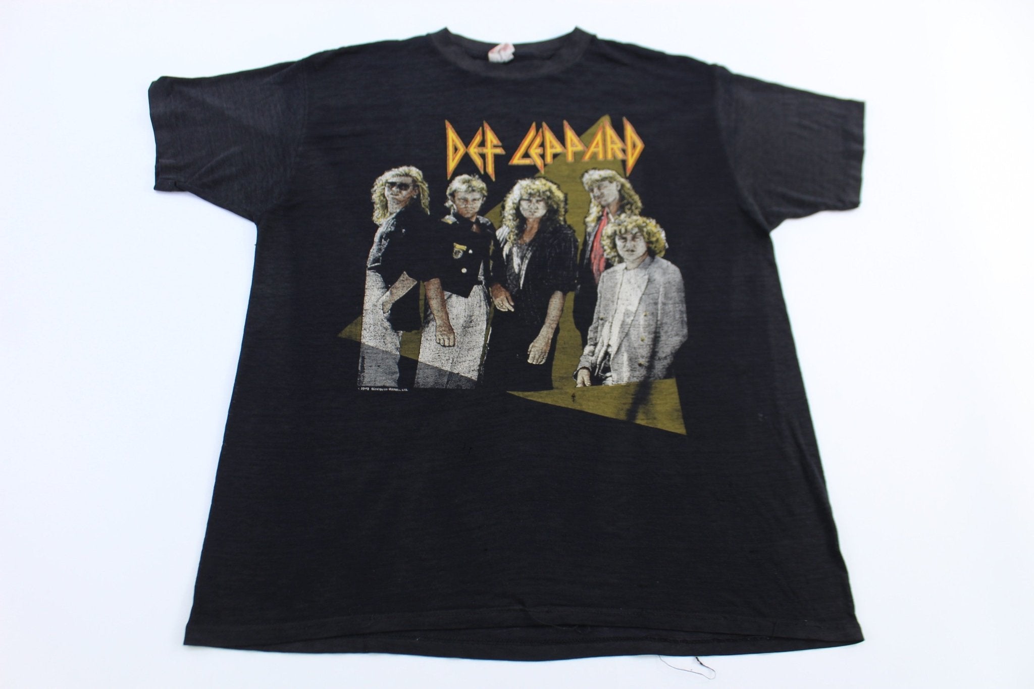 1988 Def Leppard Hysteria Tour T-shirt - Shirts & Tops - Thrifted Threads