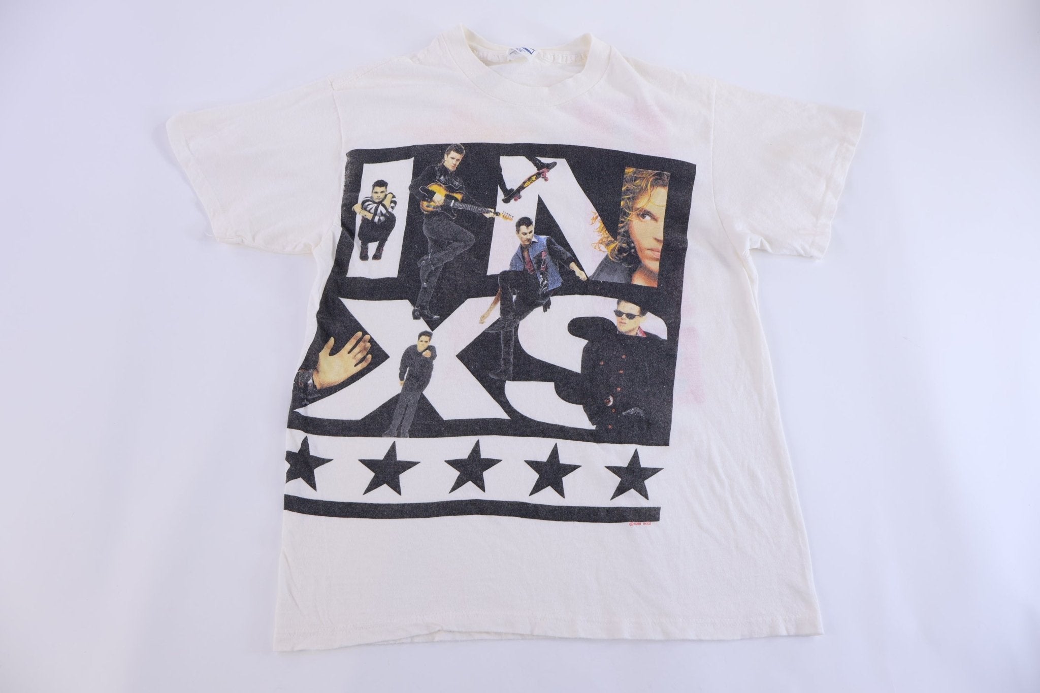 1988 INSX Calling All Nations Tour T-shirt - Shirts & Tops - Thrifted Threads