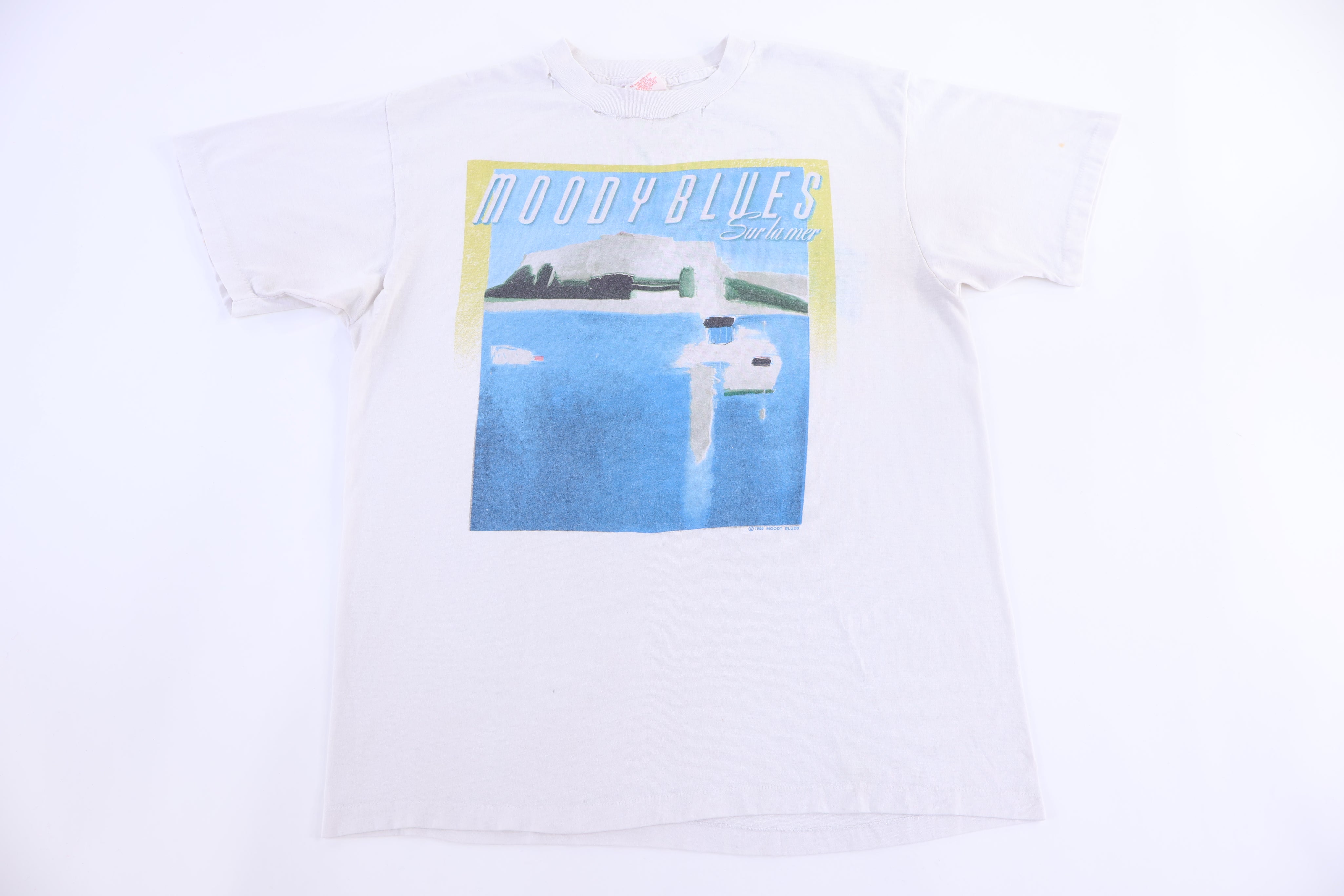 1988 Moody Blues Sur La Mer Tour T-shirt - Shirts & Tops - Thrifted Threads