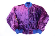 1988/89 Korea Souvenir Velvet Bomber Jacket - Jacket - Thrifted Threads