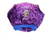 1988/89 Korea Souvenir Velvet Bomber Jacket - Jacket - Thrifted Threads
