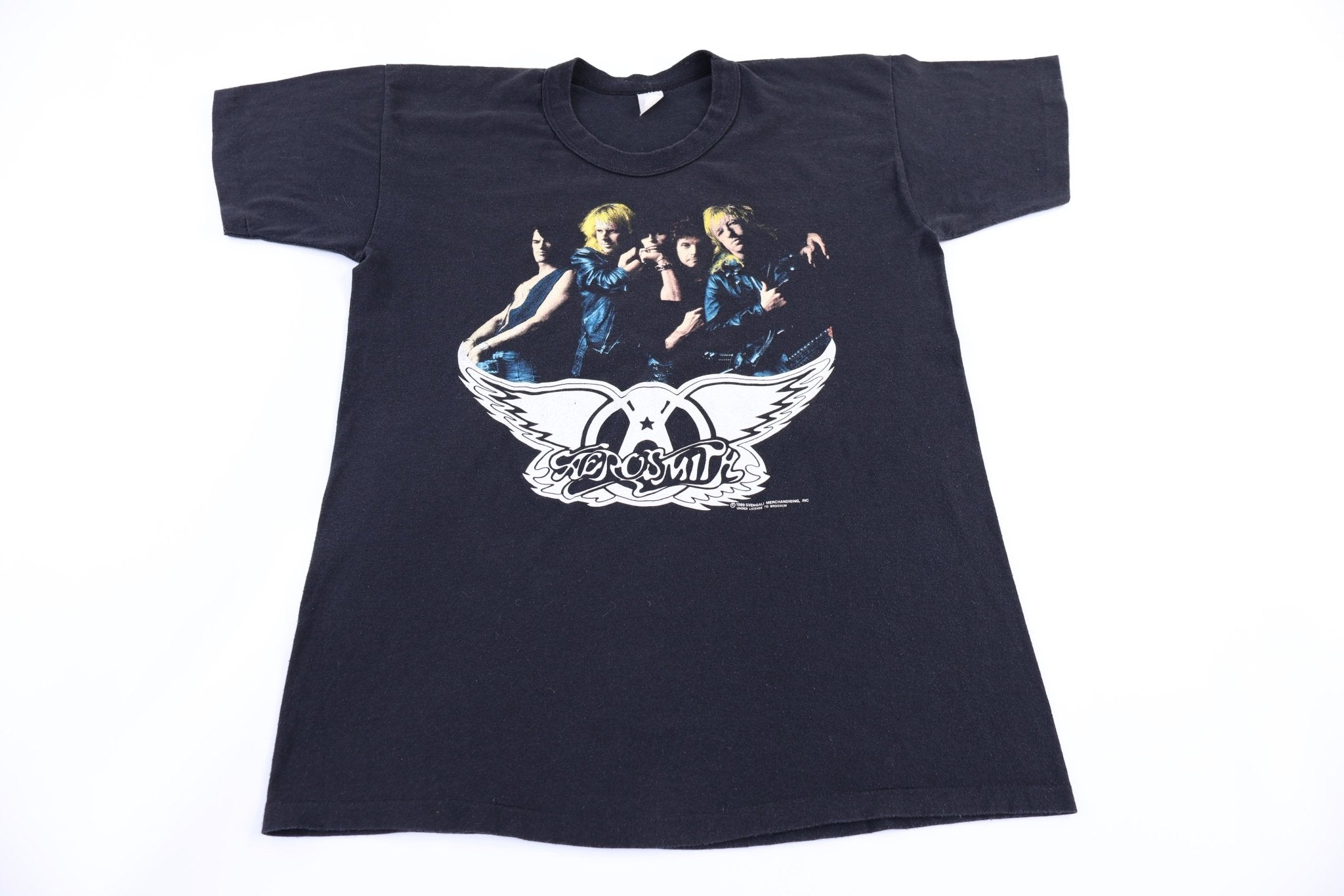 1989 Aerosmith Aero Force T-shirt - Shirts & Tops - Thrifted Threads