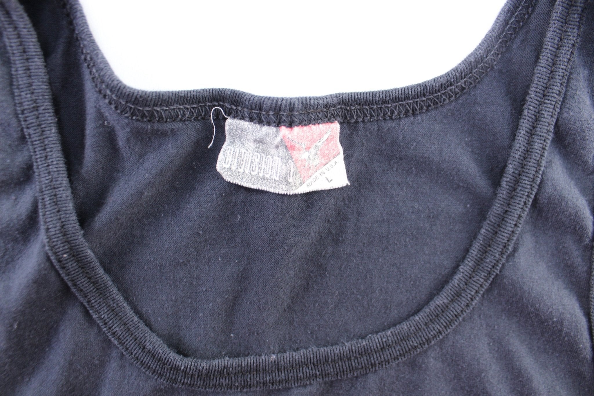 1989 Batman Logo Tank Top - ThriftedThreads.com