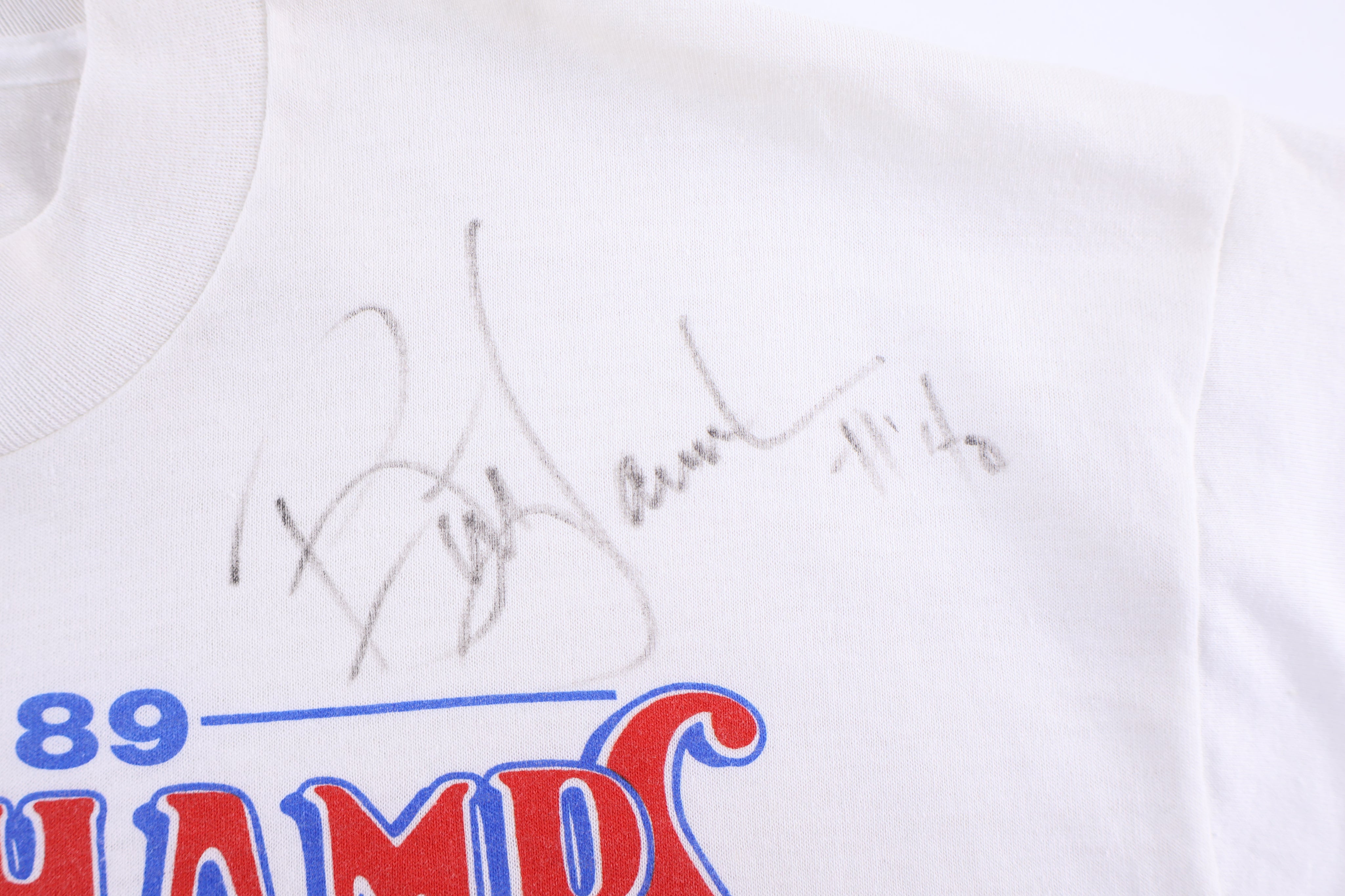 1989 Detroit Piston Basketball T-shirt - Shirts & Tops - Thrifted Threads