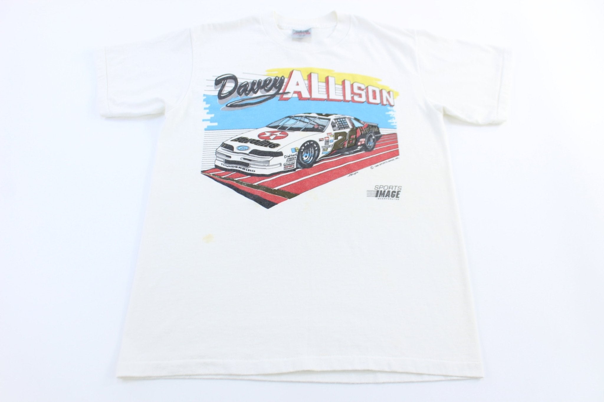 1989 Dovey Allison Racing Graphic T-shirt - ThriftedThreads.com