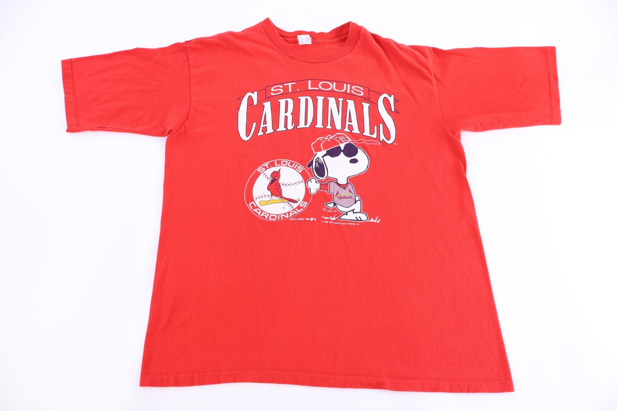 1989 Joe Cool Snoopy Atlanta Braves Baseball T-shirt - Shirts & Tops - Thrifted Threads