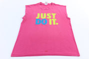 1989 Nike Just Do It Nashville, Tennessee Pink Tank Top - Jerseys/Tanks - Thrifted Threads