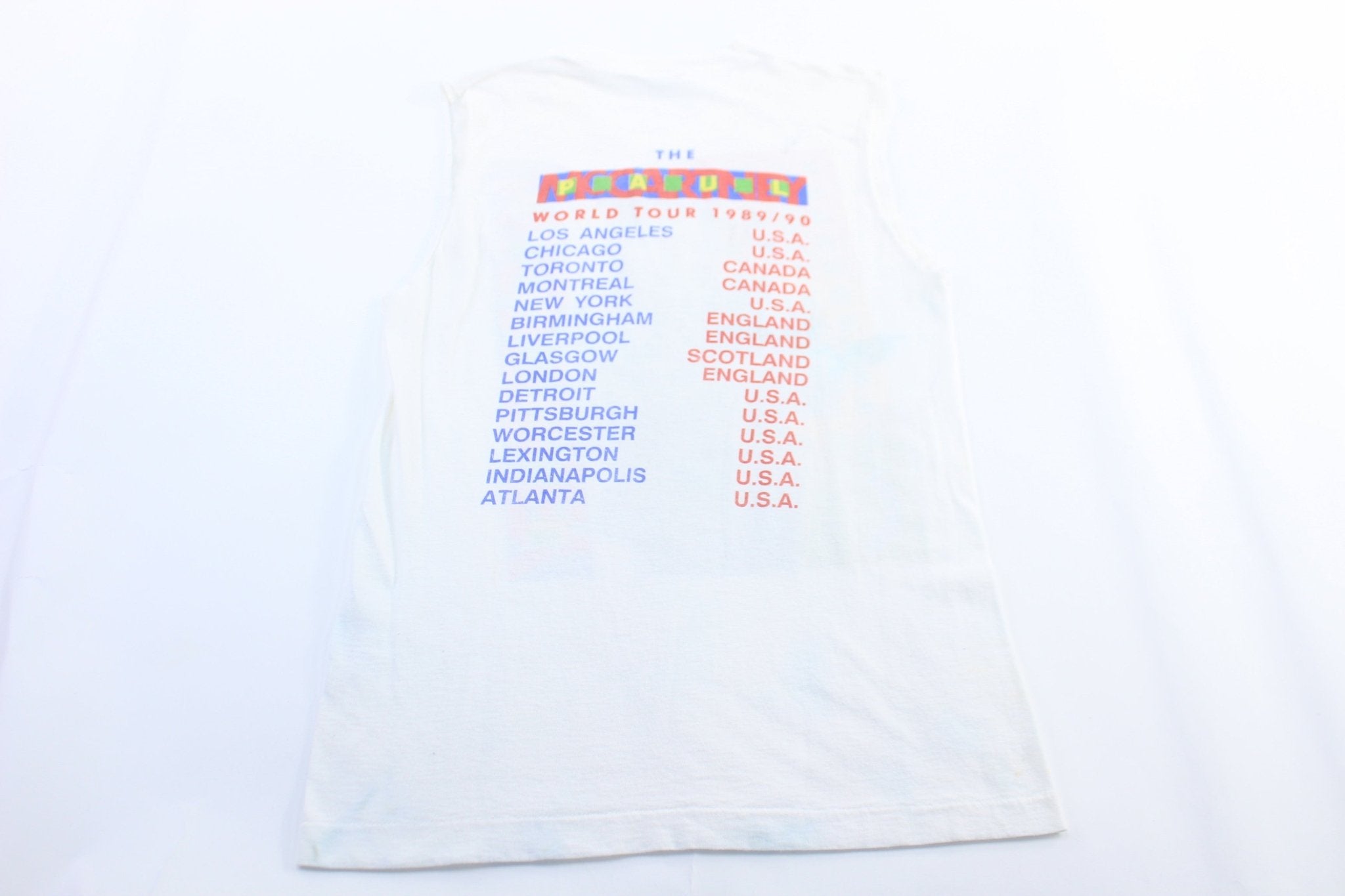 1989 Paul McCartney World Tour Tank Top - ThriftedThreads.com