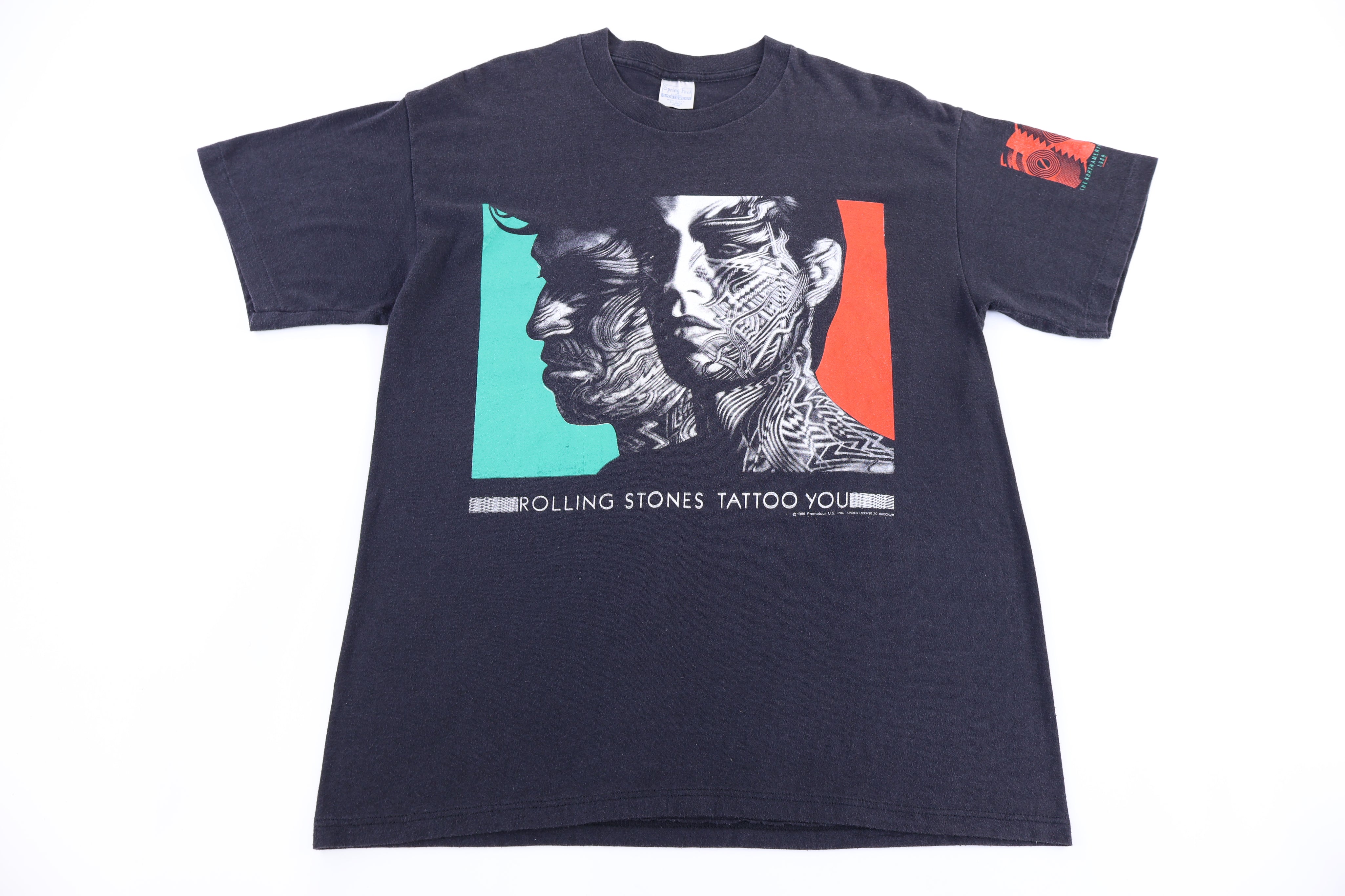 1989 Rolling Stones Tattoo You Tour T-shirt - Shirts & Tops - Thrifted Threads