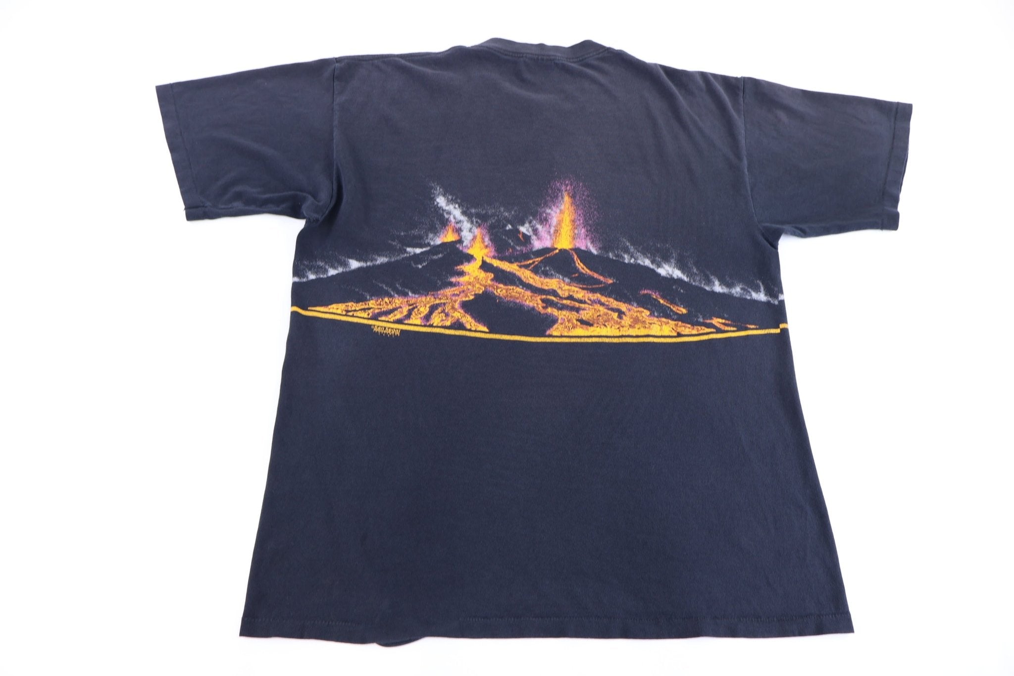 1989 San Segal Hawaii Volcano All Over Graphic T-shirt - Shirts & Tops - Thrifted Threads