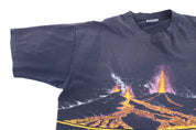 1989 San Segal Hawaii Volcano All Over Graphic T-shirt - Shirts & Tops - Thrifted Threads