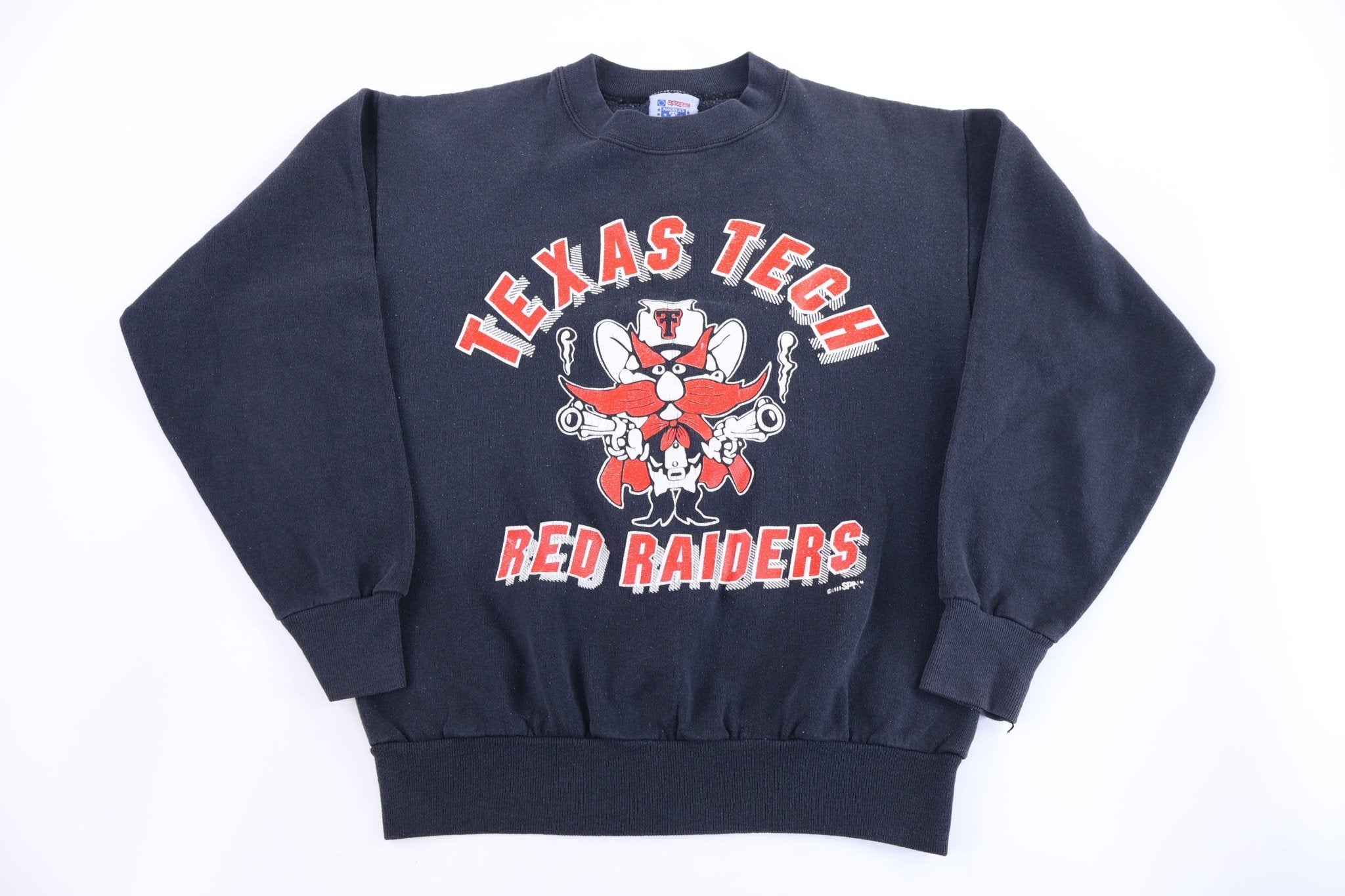 1989 Texas Tech University Red Raiders Sweatshirt - Sweatshirt - Thrifted Threads