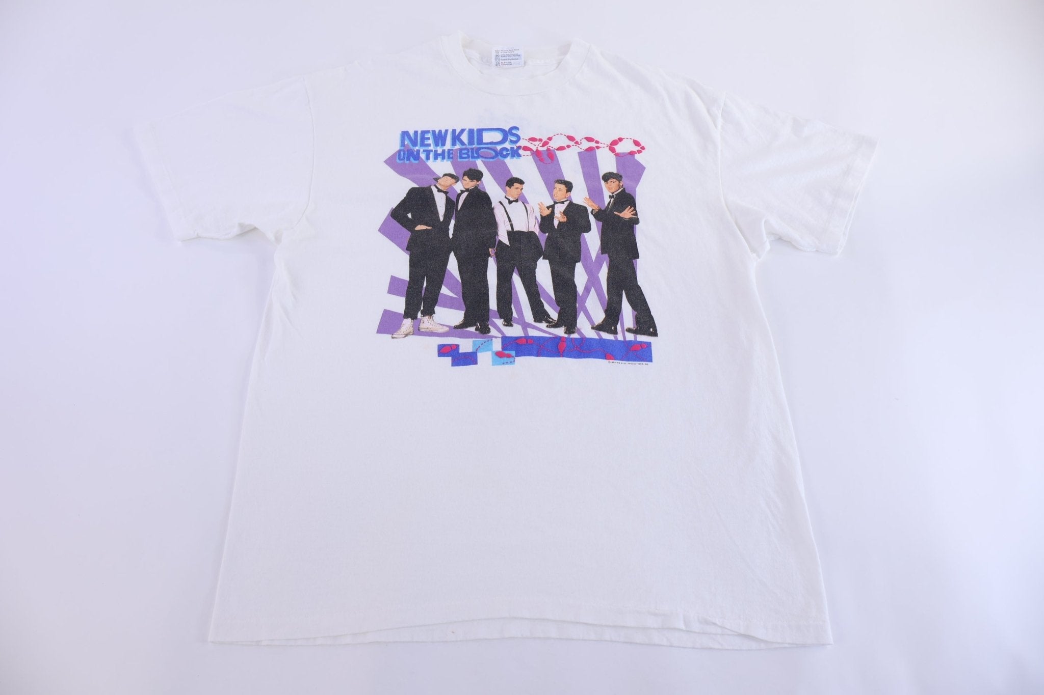 1989 The New Kids On The Block T-shirt - Shirts & Tops - Thrifted Threads