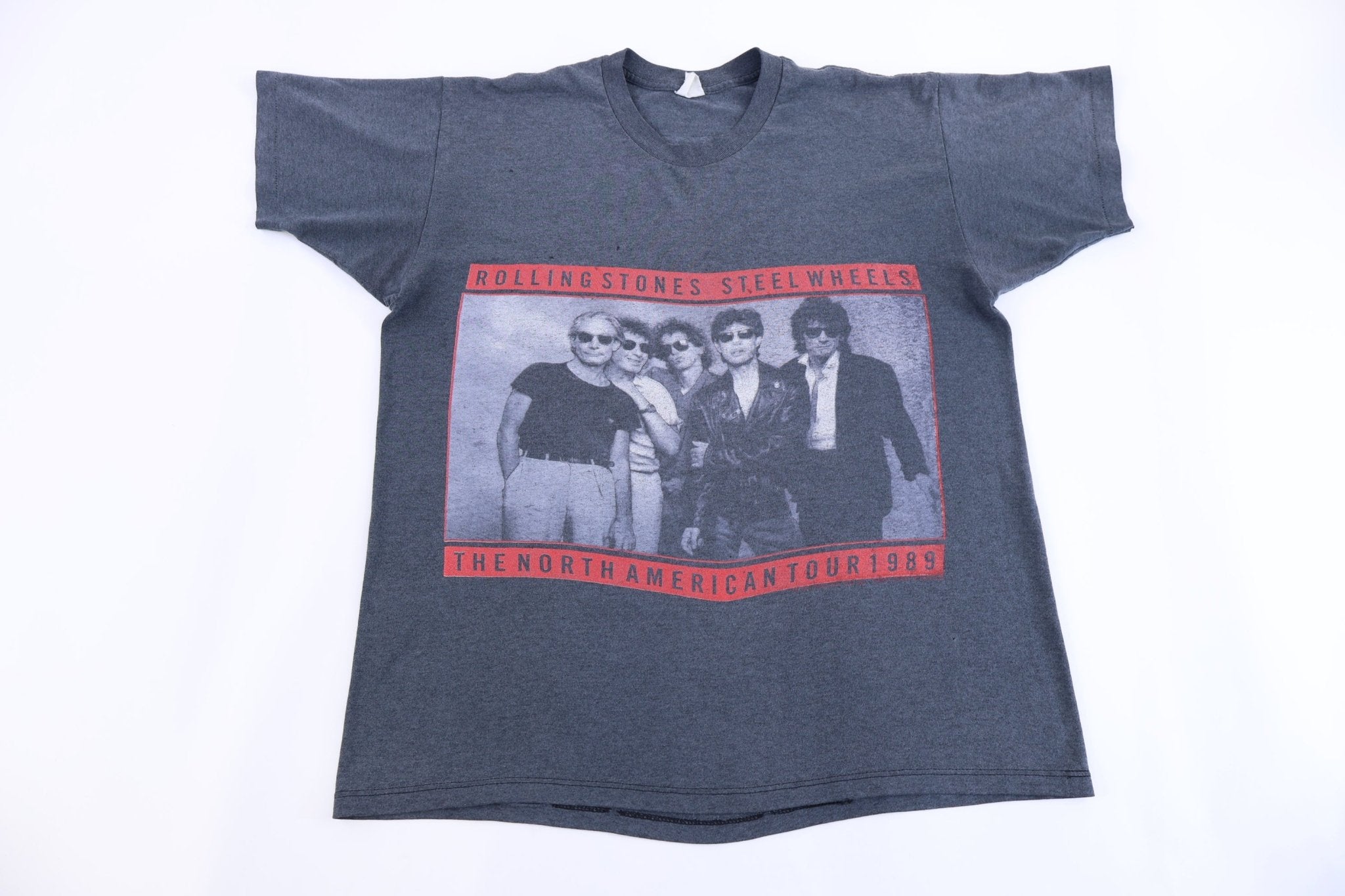 1989 The Rolling Stones North American Tour T-shirt - Shirts & Tops - Thrifted Threads