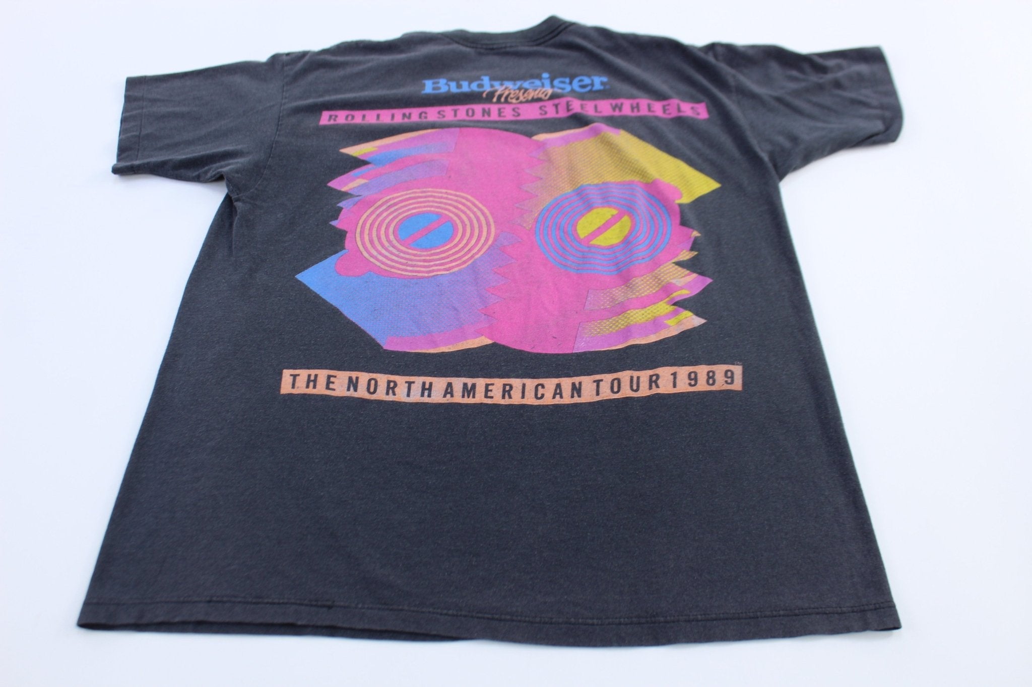 1989 The Rolling Stones Steel Wheels North American Tour - ThriftedThreads.com