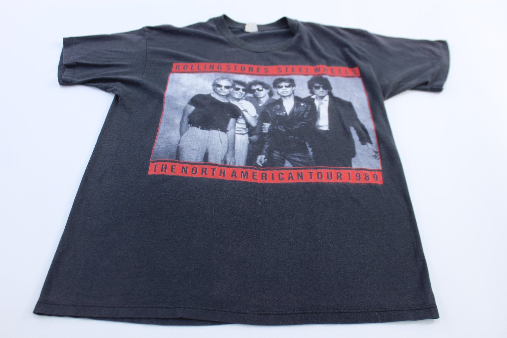 1989 The Rolling Stones Steel Wheels North American Tour - ThriftedThreads.com