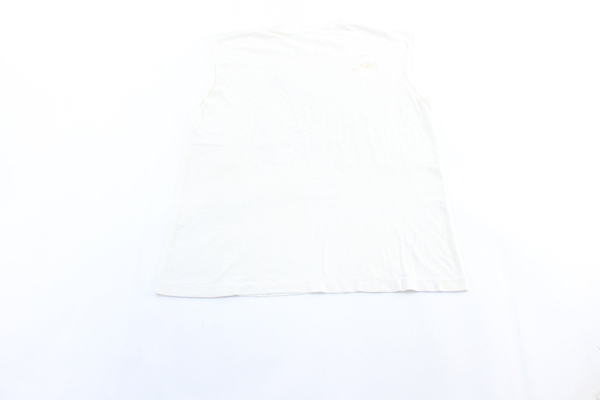 1990 Aspen Art Museum Hefner Galleries Berlin Wall Graphic Tank Top - Jerseys/Tanks - Thrifted Threads
