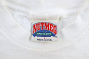 1990 Chicago Cubs Mark Grace Nutmeg Graphic T-Shirt - ThriftedThreads.com