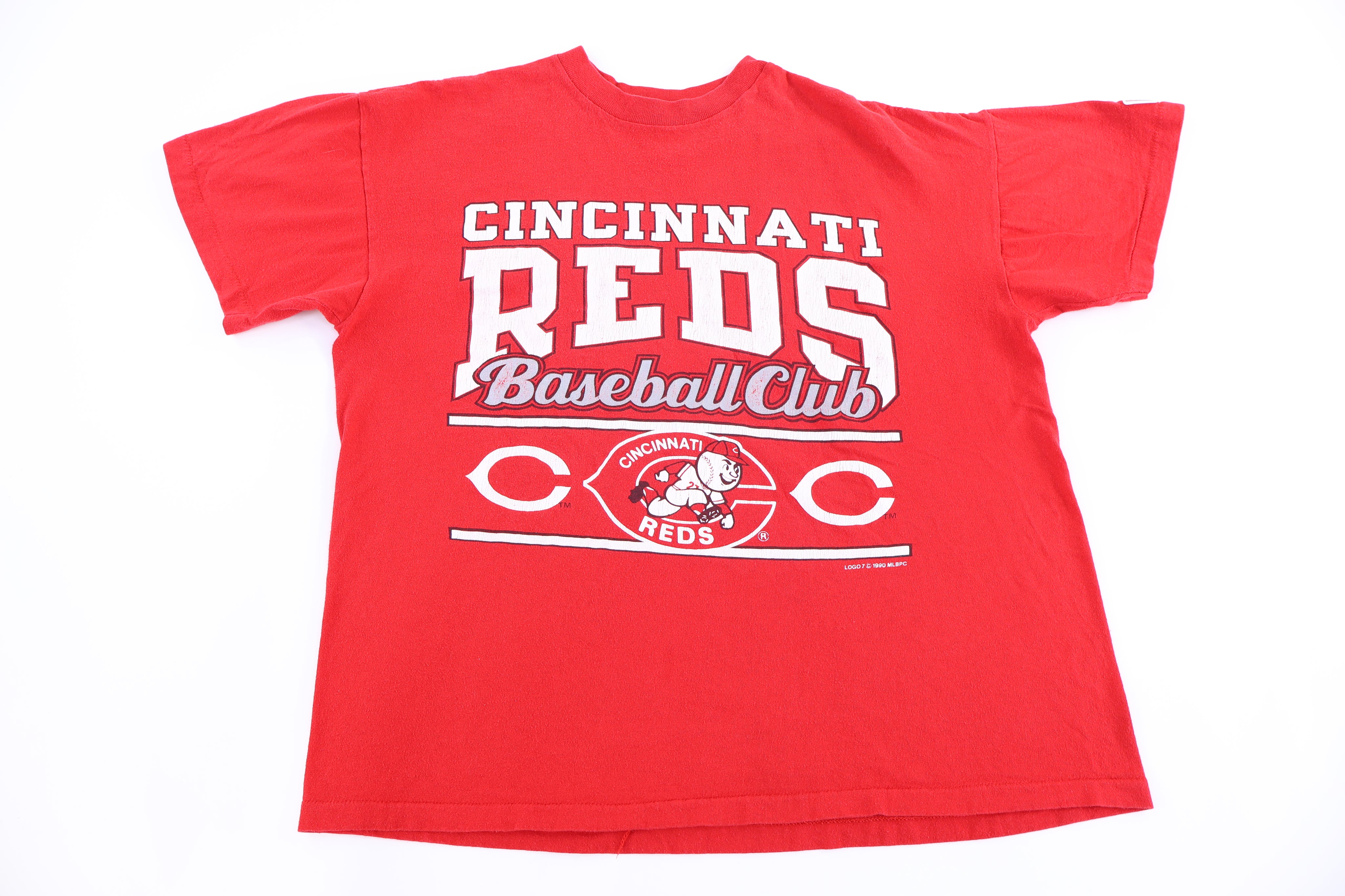 1990 Cincinnati Reds Baseball T-shirt - Shirts & Tops - Thrifted Threads
