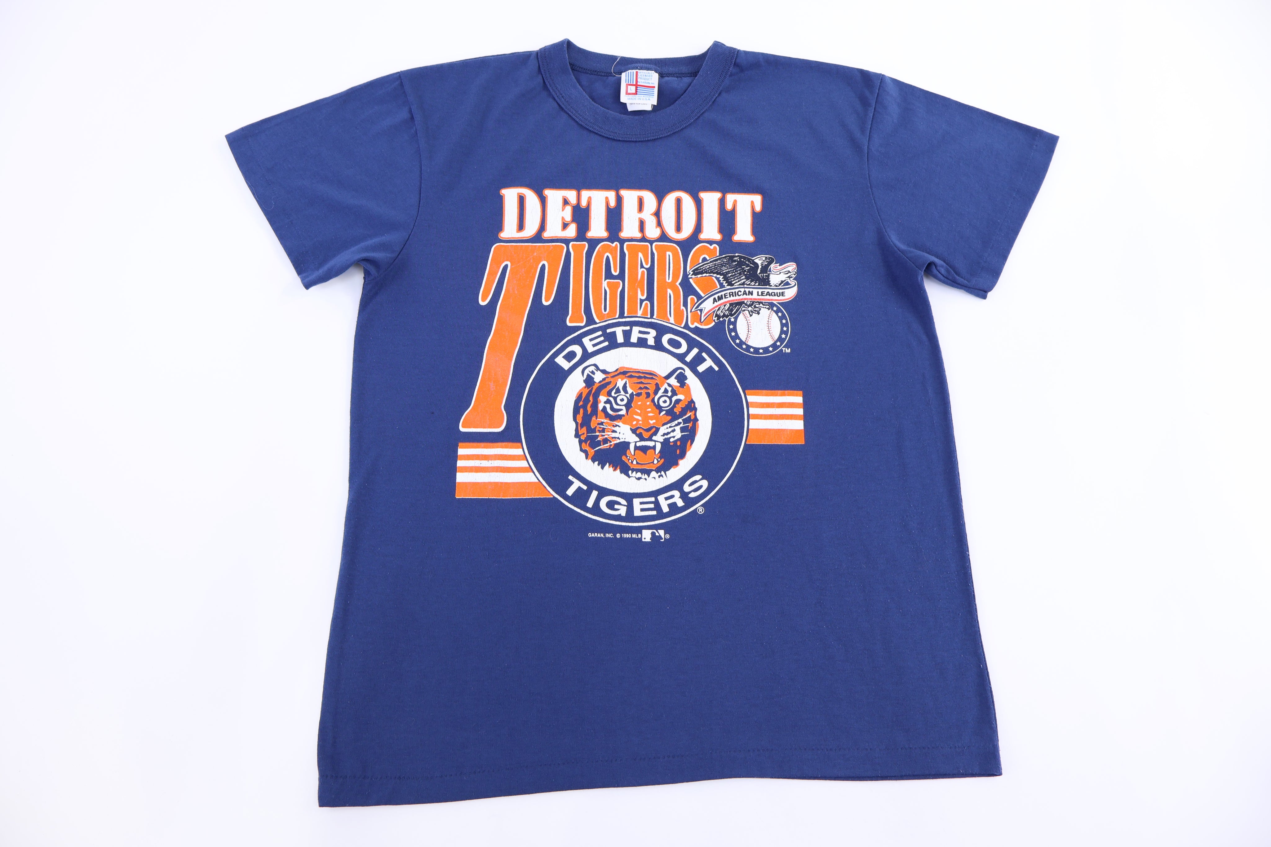 1990 Detroit Tigers Baseball T-shirt - Shirts & Tops - Thrifted Threads