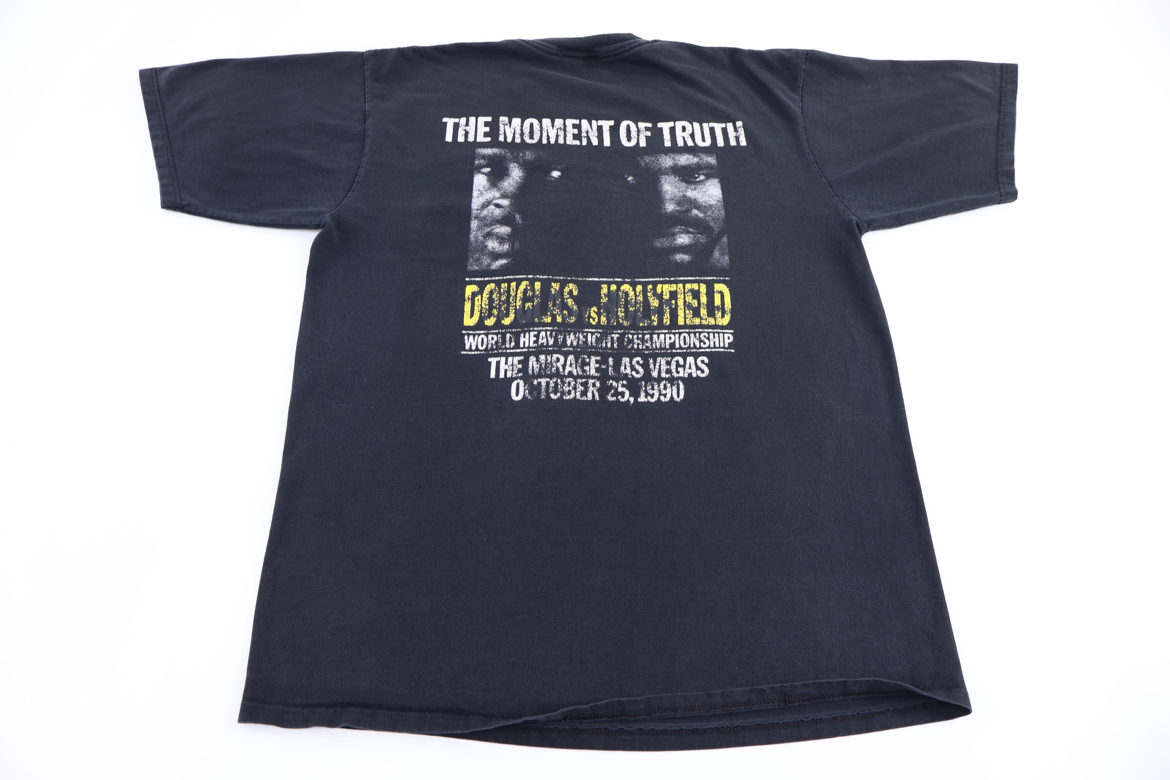 1990 Douglas Vs Holyfield Heavyweight Championship T-shirt - Shirts & Tops - Thrifted Threads