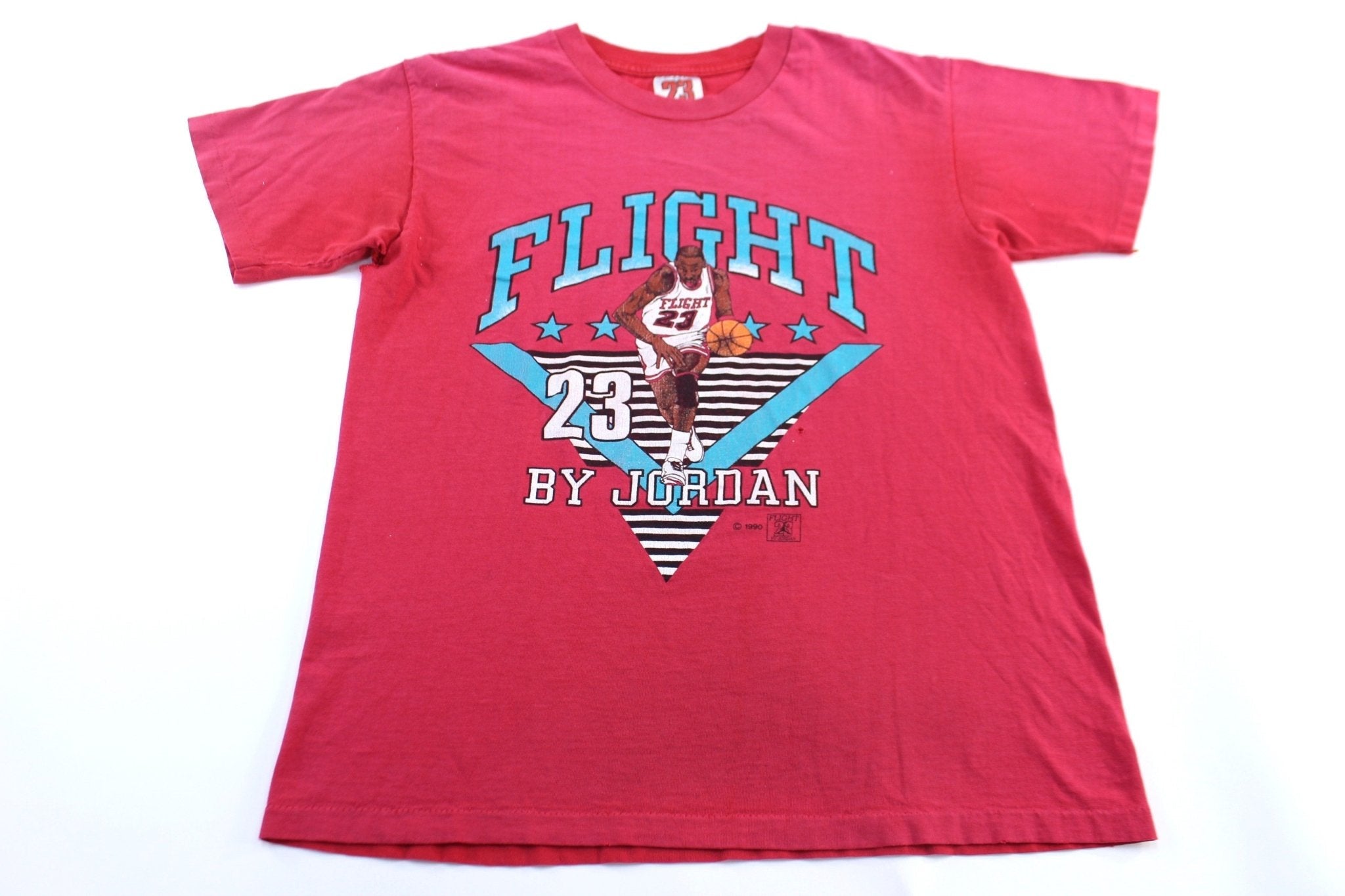 1990 Flight By Jordan Michael Jordan Graphic T-Shirt - T-Shirt - Thrifted Threads