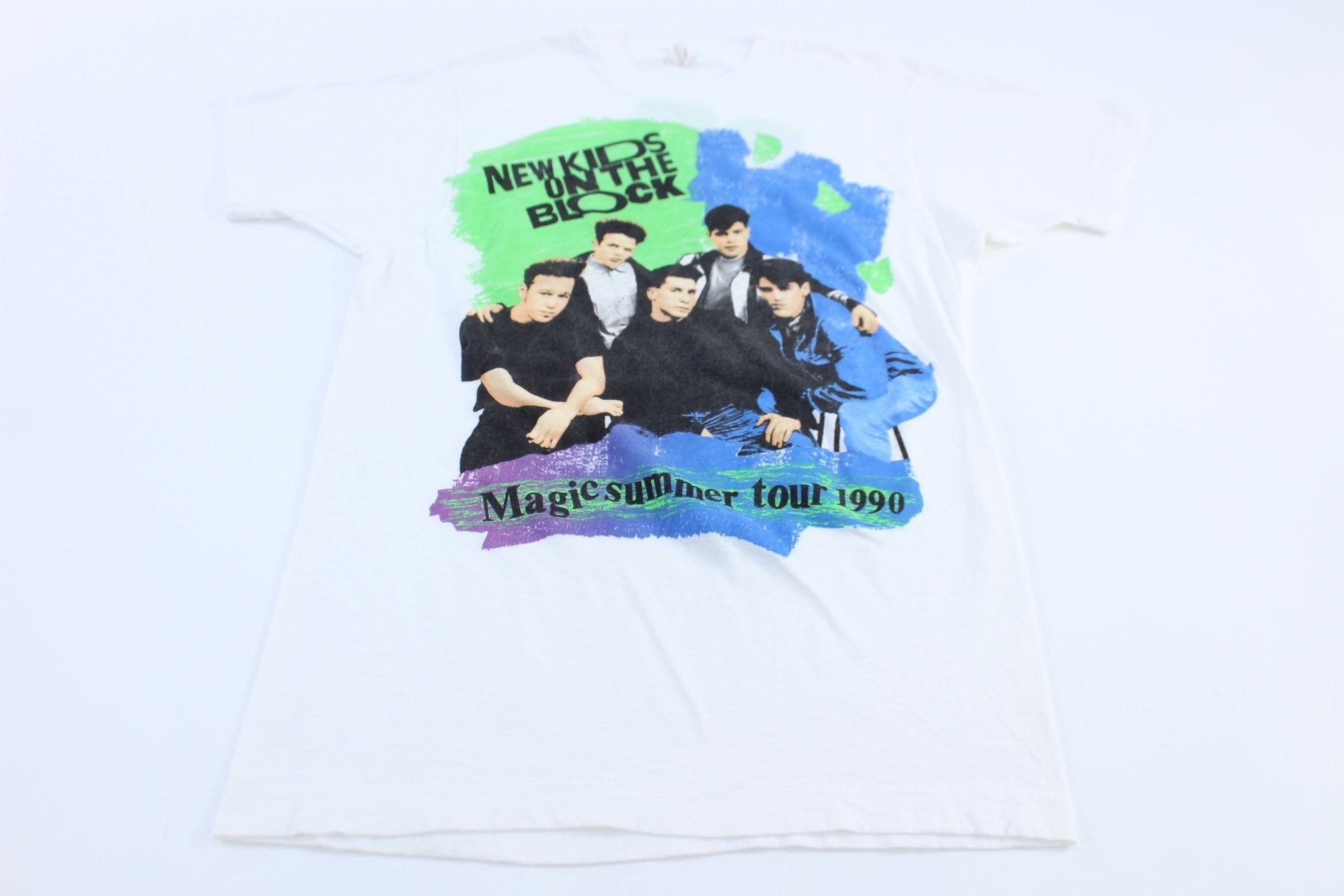 1990 New Kids On The Block Magic Summer Tour T-shirt - Shirts & Tops - Thrifted Threads