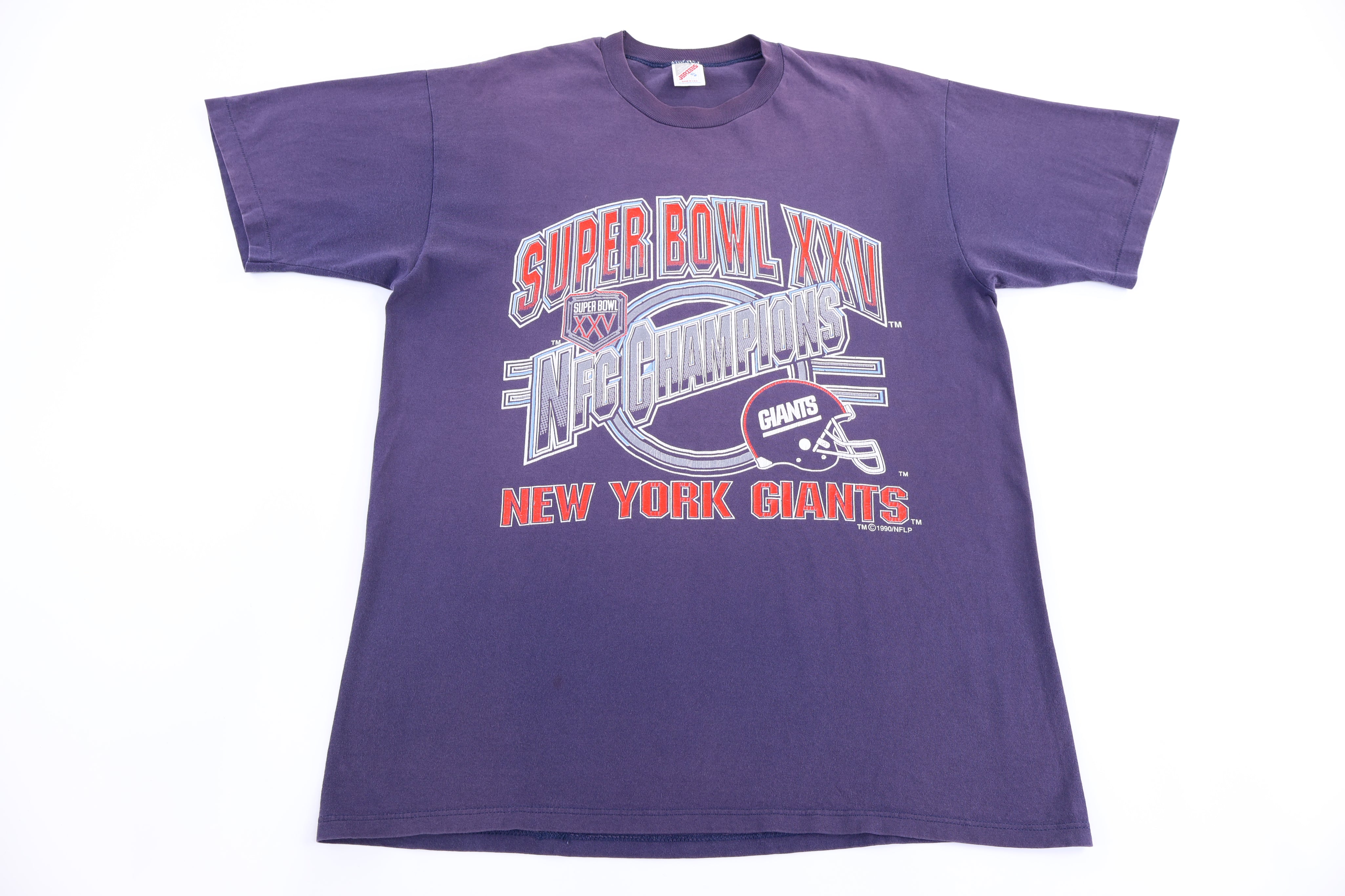 1990 New York Giants Football Super Bowl XXV Champions T-shirt - Shirts & Tops - Thrifted Threads