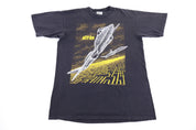 1990 Northrop YF- 23 Stealth Bomber Aircraft T-shirt - Shirts & Tops - Thrifted Threads