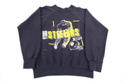 1990 Pittsburg Steelers Football Sweatshirt - Sweatshirt - Thrifted Threads