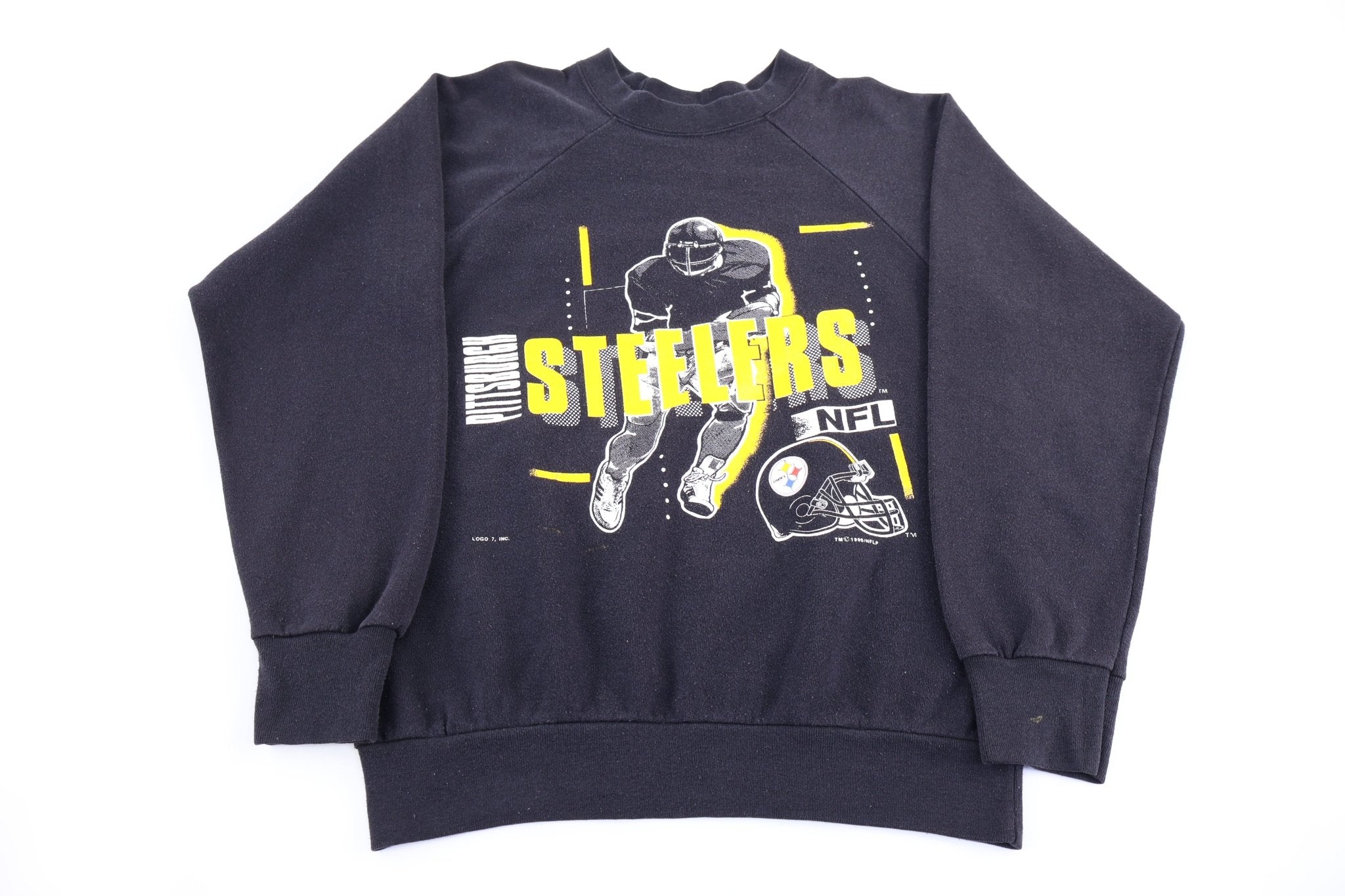 1990 Pittsburg Steelers Football Sweatshirt - Sweatshirt - Thrifted Threads