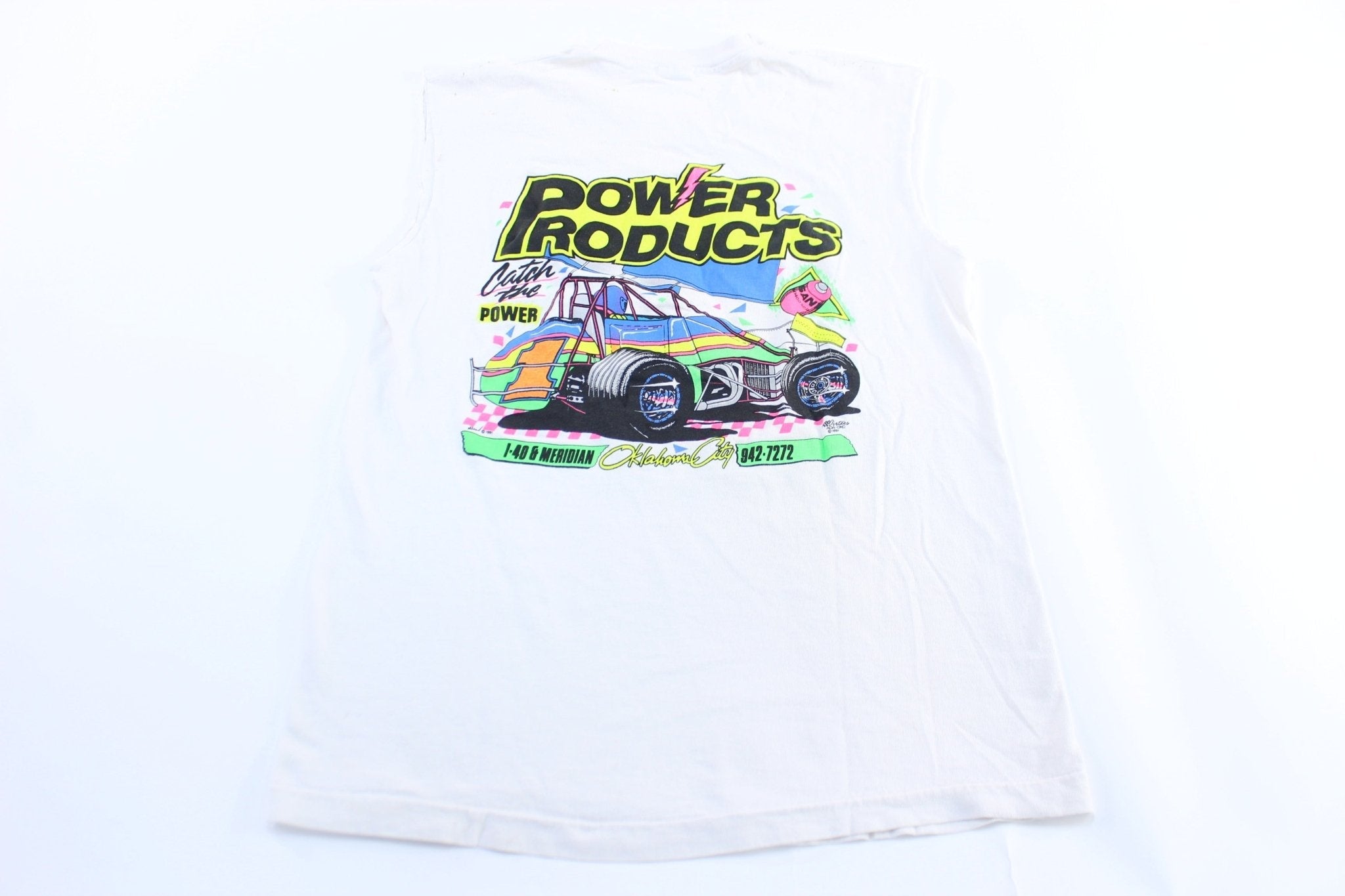 1990 Radio Controlled Racing Graphic Tank Top - Jerseys/Tanks - Thrifted Threads