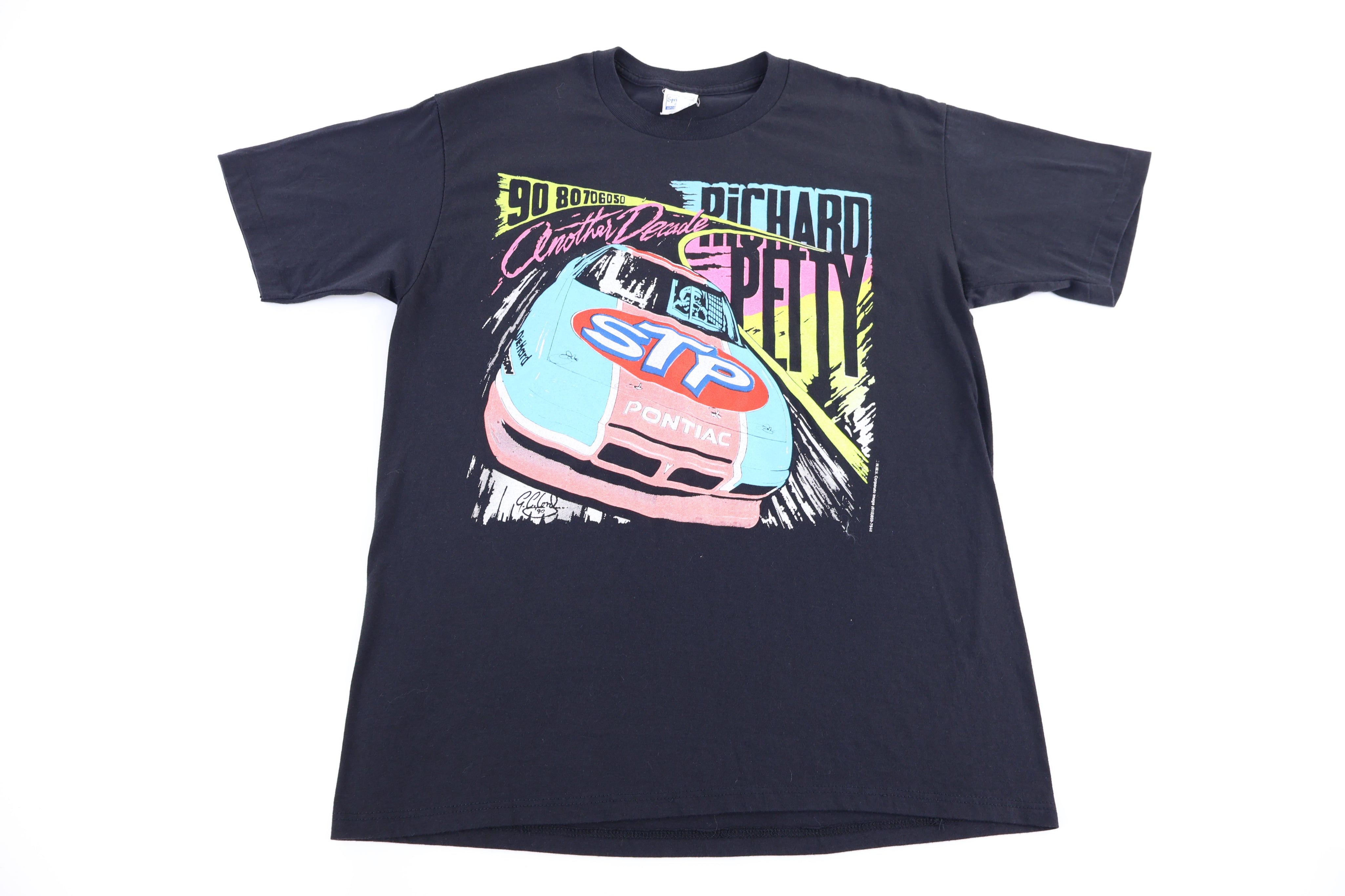 1990 Richard Petty Racing Graphic T-shirt - Shirts & Tops - Thrifted Threads