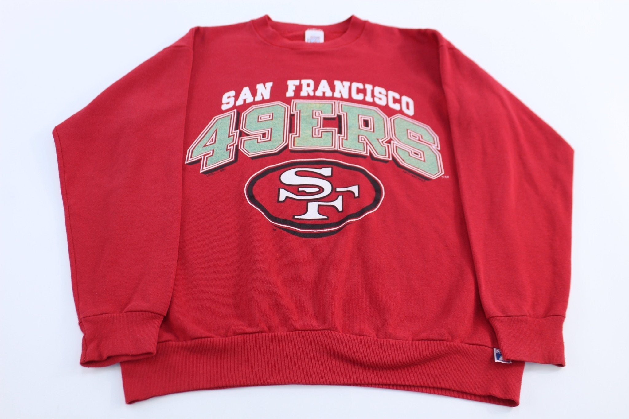 1990 San Francisco Football Sweatshirt - Sweatshirt - Thrifted Threads