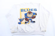 1990 St. Louis Blues Tasmanian Devil Graphic Sweatshirt - ThriftedThreads.com