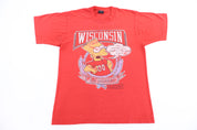 1990 University of Wisconsin Bart Simpson T-shirt - Shirts & Tops - Thrifted Threads