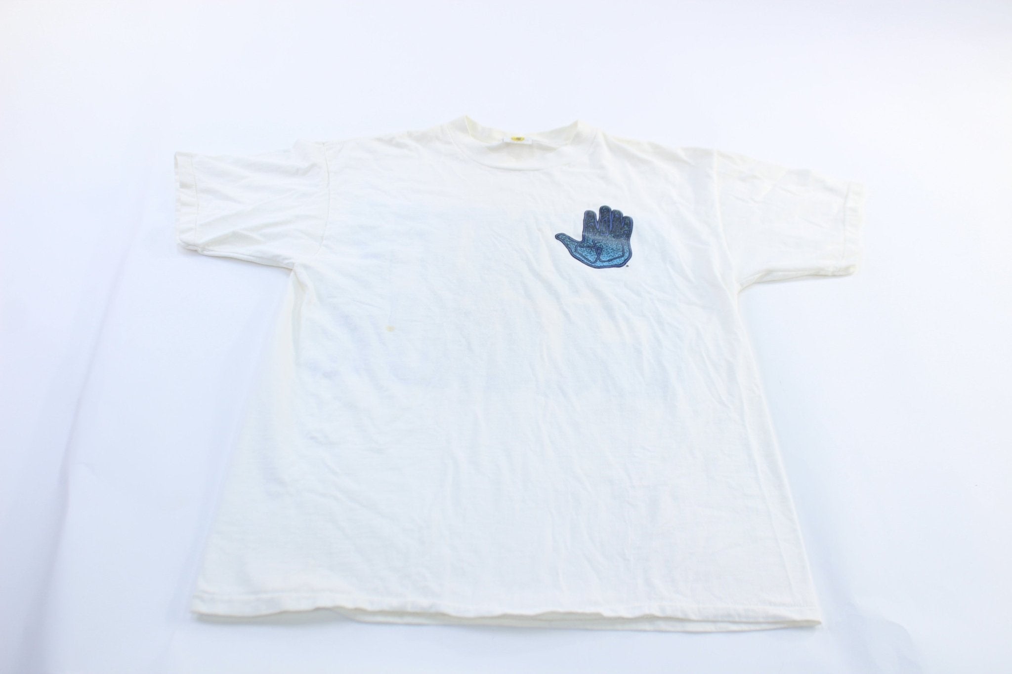1991 Body Glove Hand Graphic T-Shirt - ThriftedThreads.com