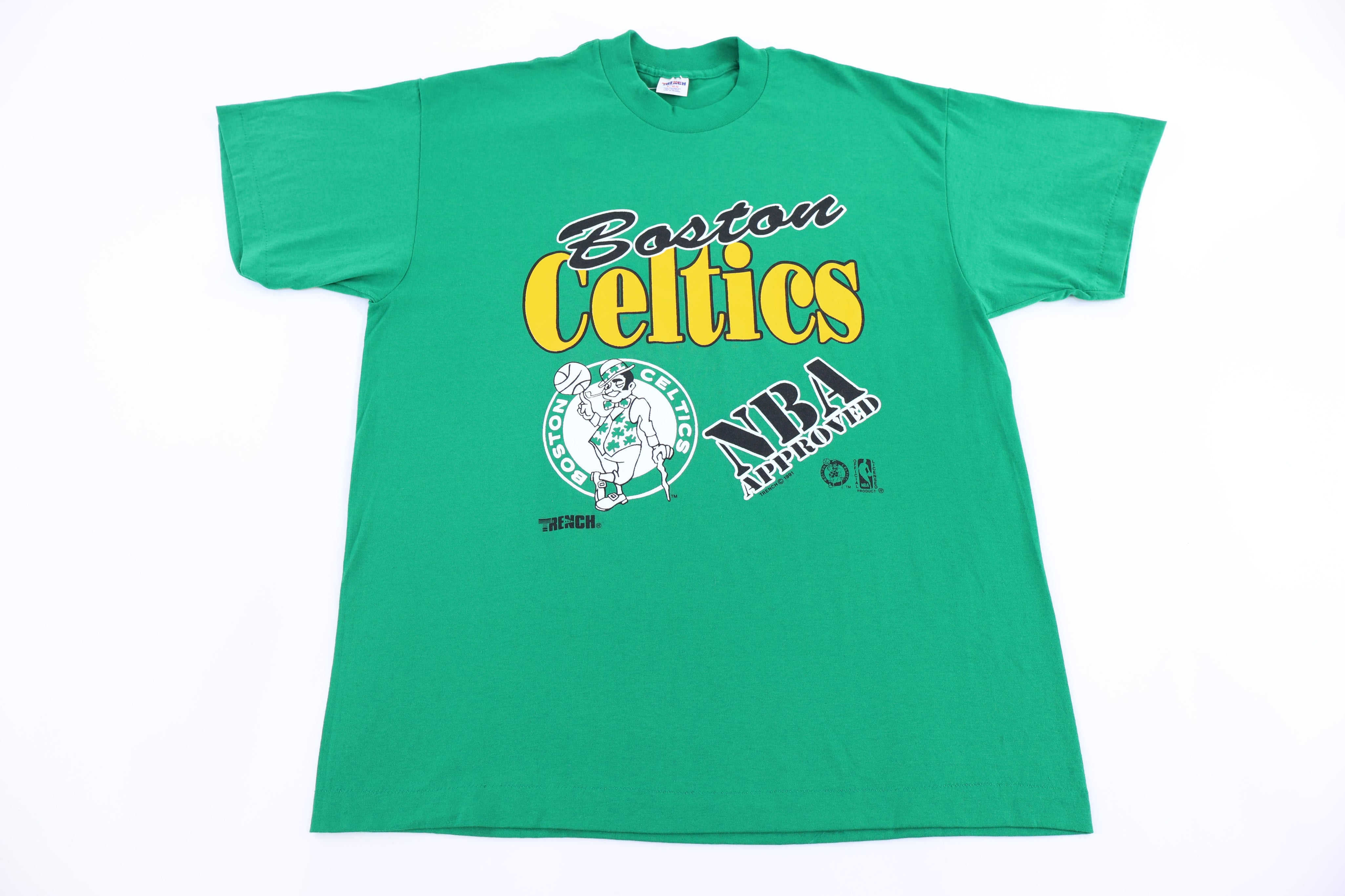 1991 Boston Celtics Basketball T-shirt - Shirts & Tops - Thrifted Threads