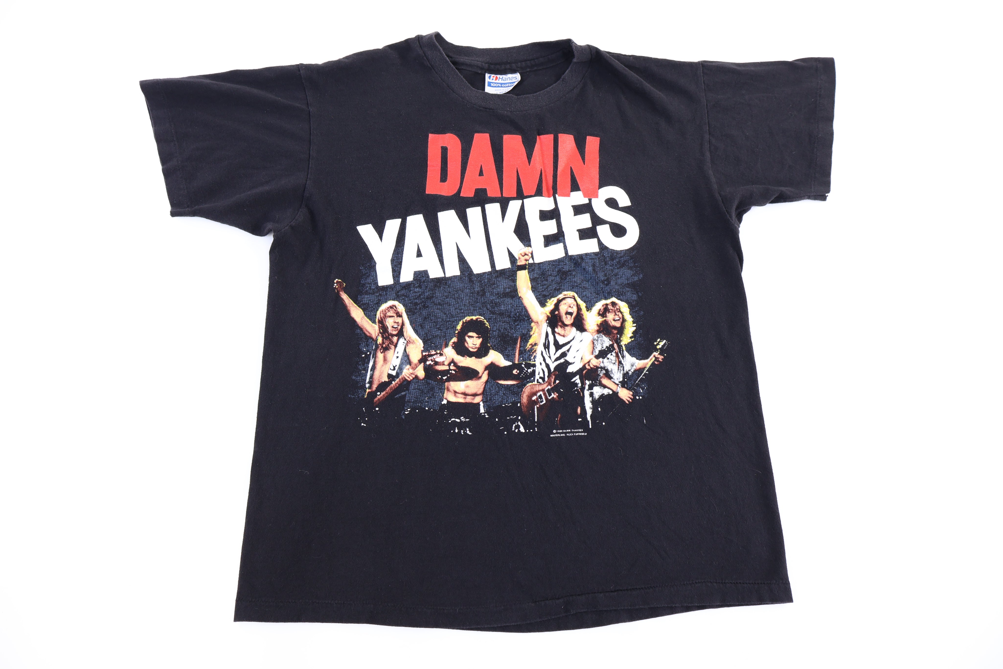 1991 Damn Yankees World Tour T-shirt - Shirts & Tops - Thrifted Threads